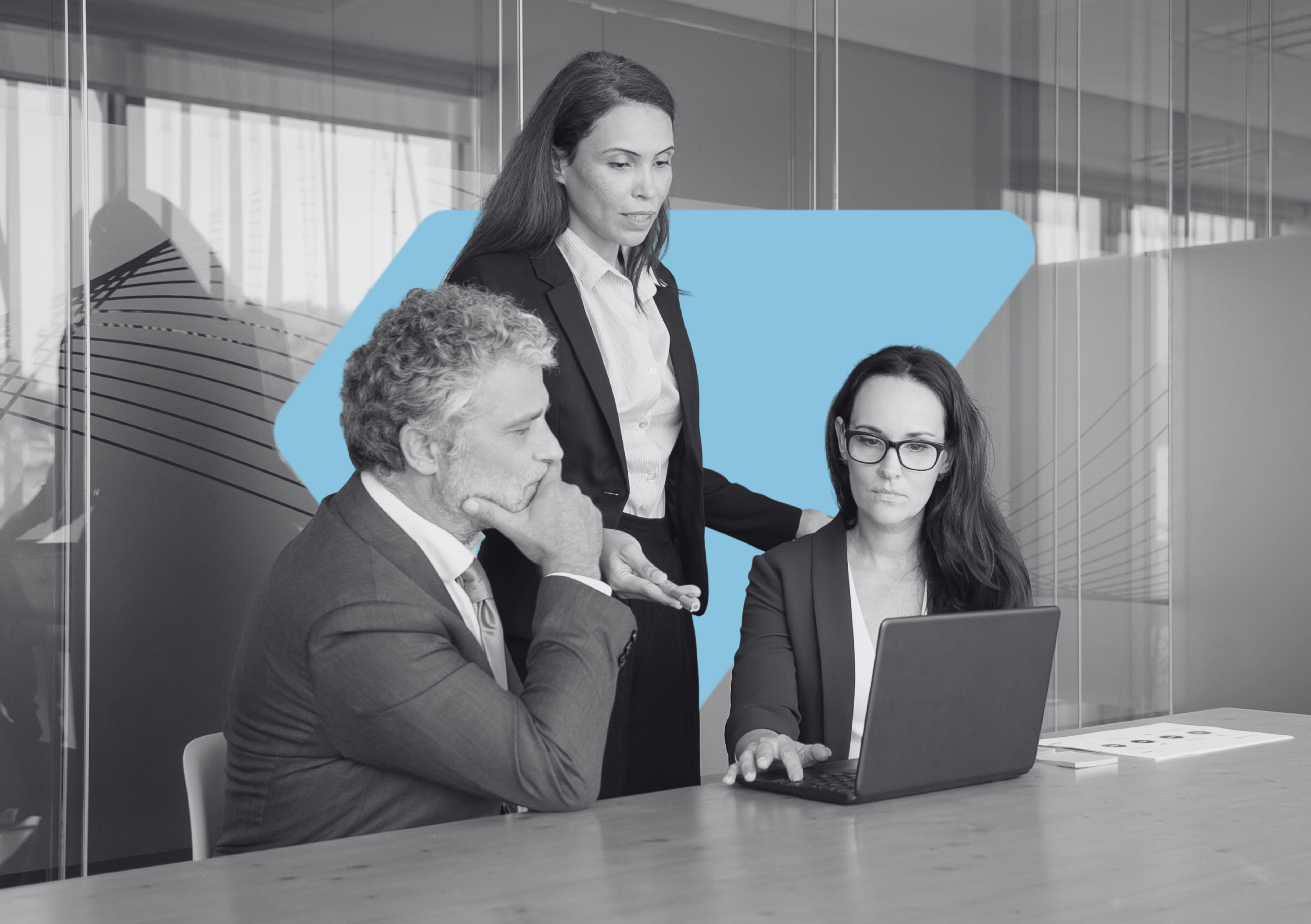 Featured image: ESG leaders review data 