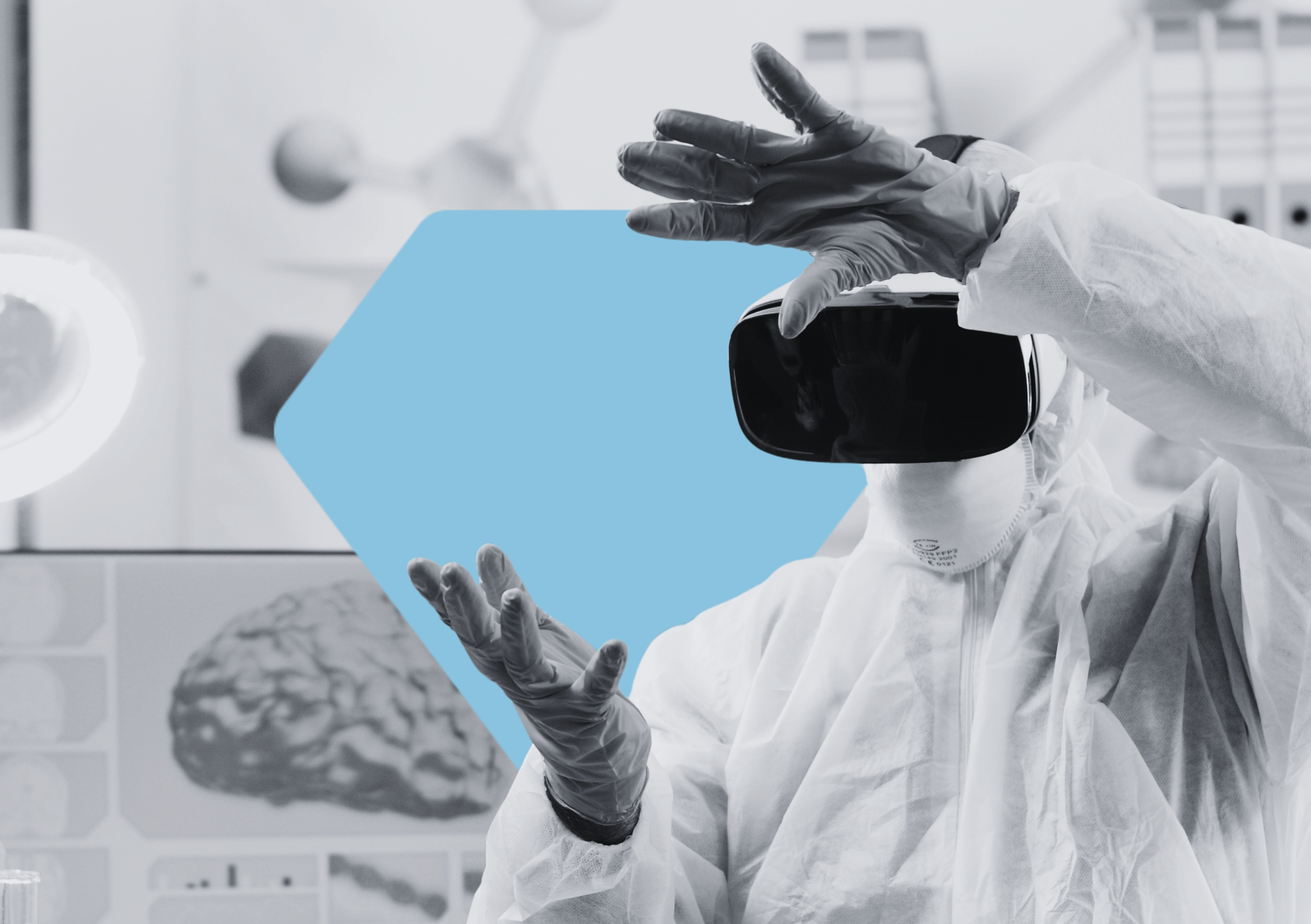 Featured image: Health professional experimenting with AI in Life Sciences 